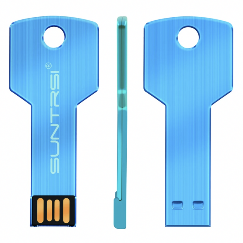 USB kľúč v tvare reálneho kľúča