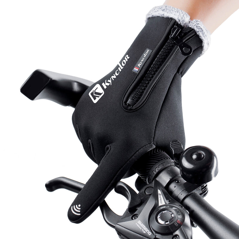 Protišmykové vetruodolné cyklistické rukavice