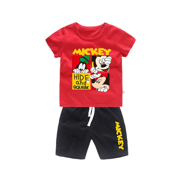 Detské oblečenie s Mickey Mouse na leto