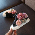 Detské topánky s kvetinou
