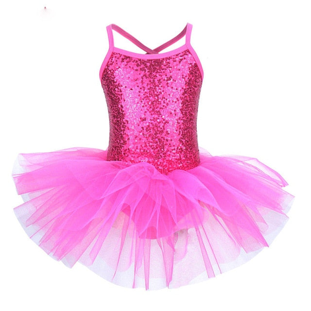 Dievčenské šaty pre baletku