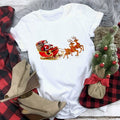 Dámske tričko s vianočnou potlačou
