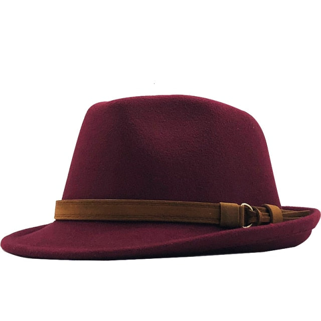 Unisex zimný elegantný klobúk