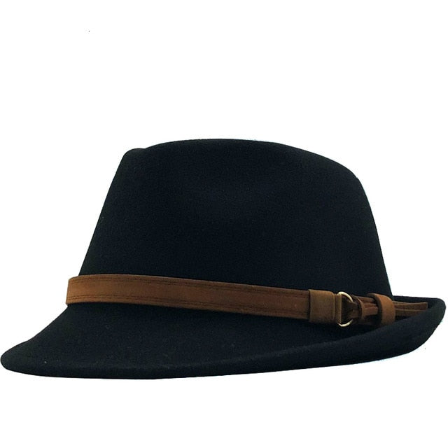 Unisex zimný elegantný klobúk