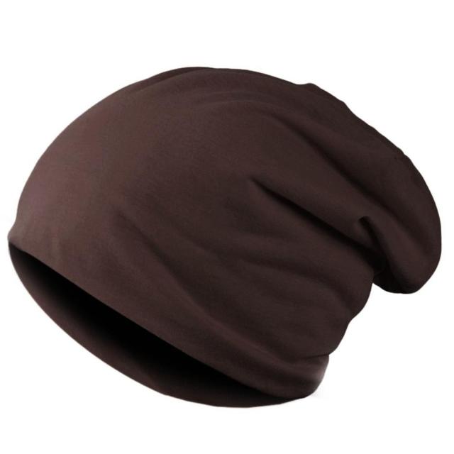 Jednofarebná textilná čiapka