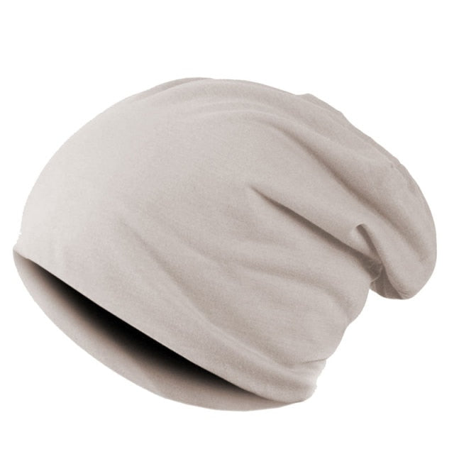 Jednofarebná textilná čiapka