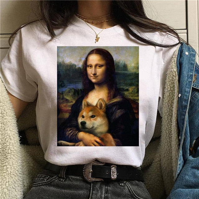 Dámske tričko Mona Lisa (Výpredaj)