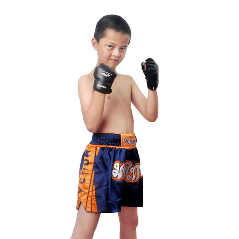 Detské rukavice bez prstov na bojové športy