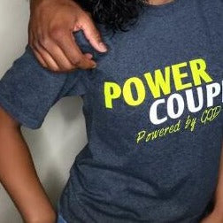 Tričko s nápisom Power Couple