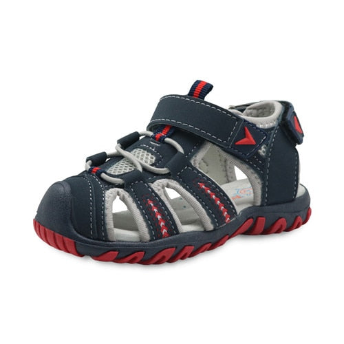 Detské sandále textilno-koženkové