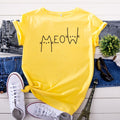 Dámske tričko Meow