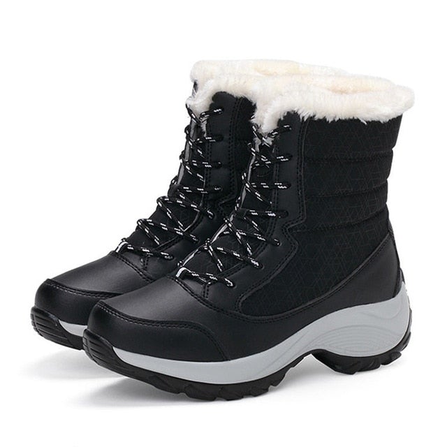 Dámske zimné vodeodolné topánky do snehu (Výpredaj)