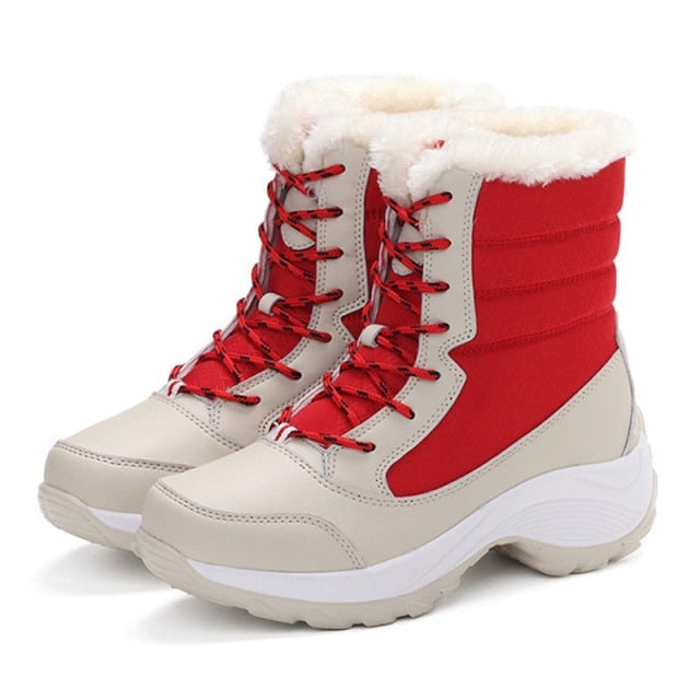 Dámske zimné vodeodolné topánky do snehu (Výpredaj)
