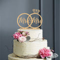 Svadobná ozdoba na tortu Mr & Mrs