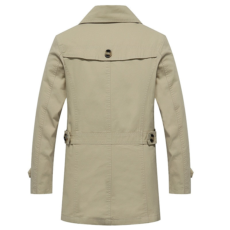 Pánsky kabát Trench Coat (Výpredaj)