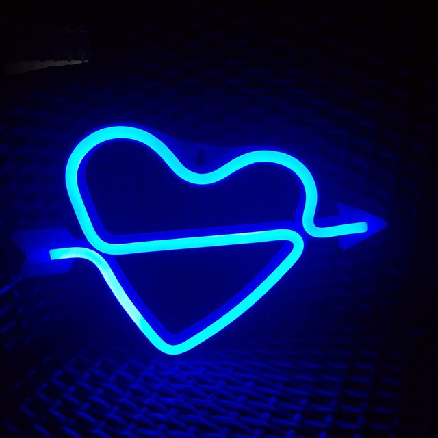 Neonové srdce
