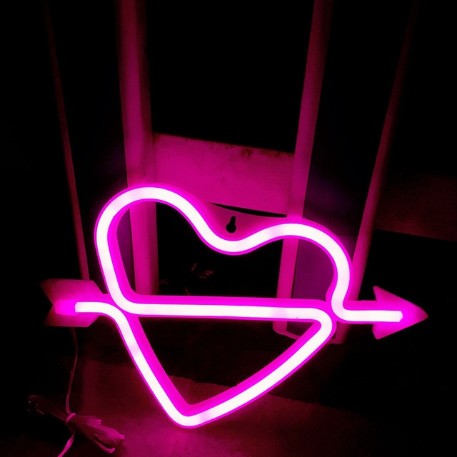 Neonové srdce