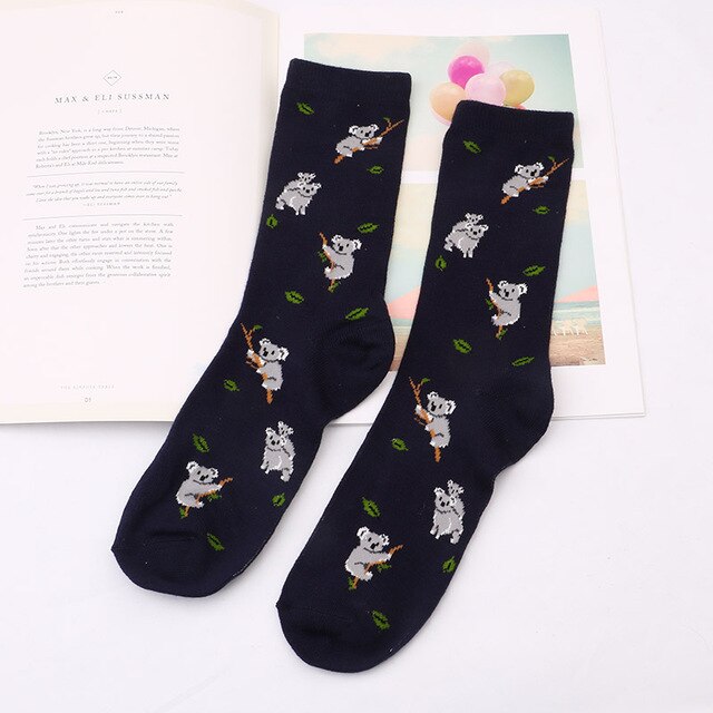 Dámske ponožky so zvieratami
