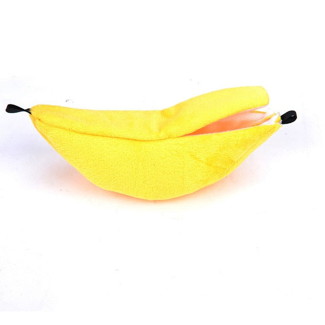 Hojdačka pre škrečka v tvare banánu