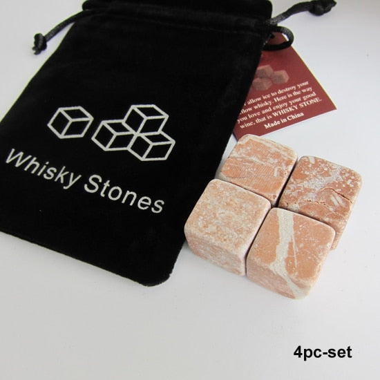 Kamenné chladiace kocky do whiskey