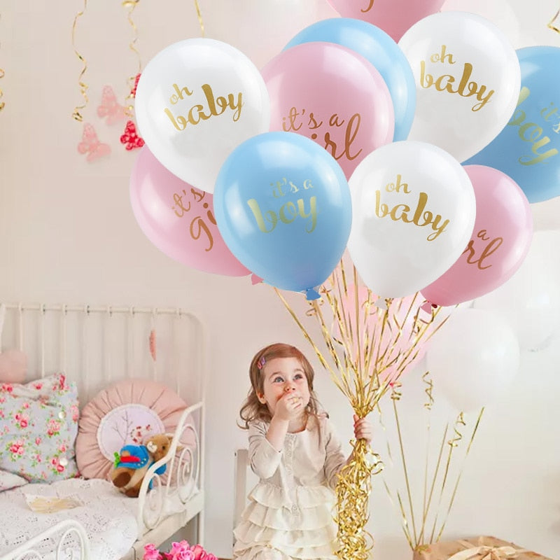 Balóny a doplnky k narodeniu dieťaťa