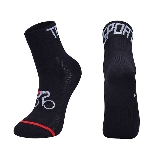 Vzdušné cyklistické športové ponožky