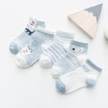 Ponožky pre novorodenca 5 párov