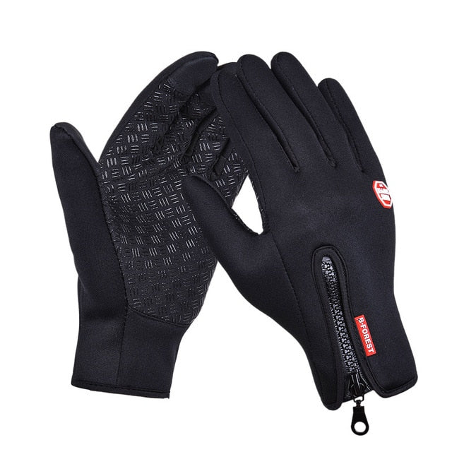 Unisex touchscreen cyklistické rukavice