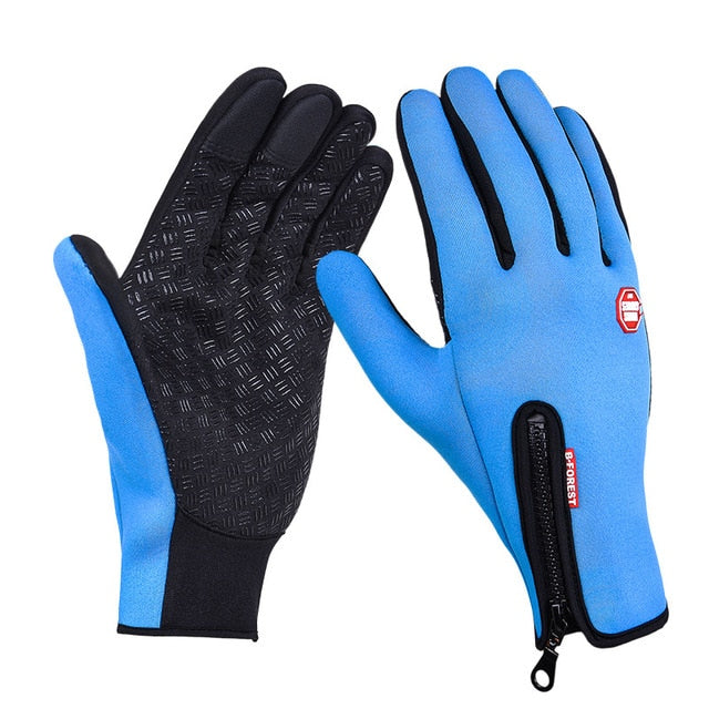Unisex touchscreen cyklistické rukavice