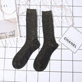 Dámske trblietavé ponožky