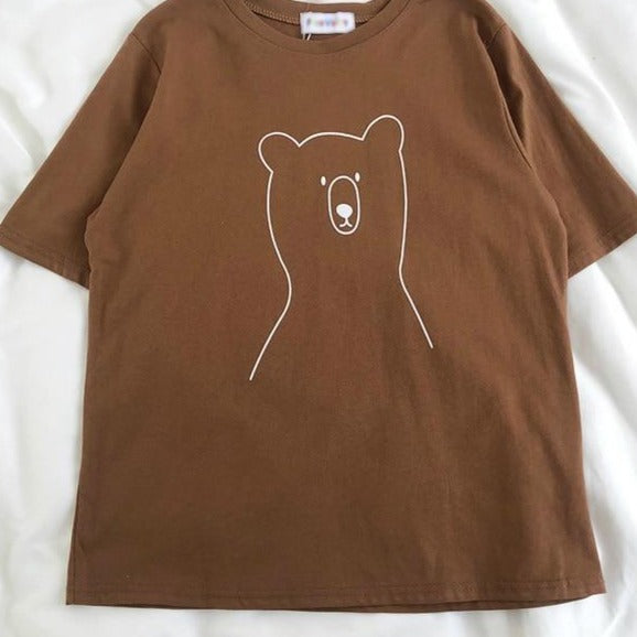 Dámske tričko s medveďom