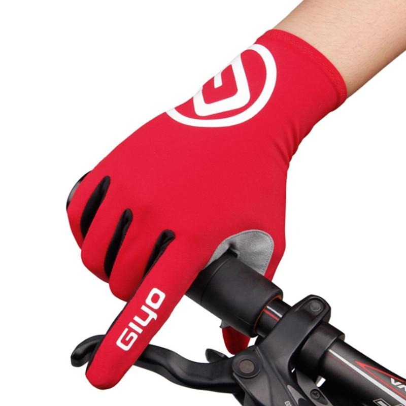 Cyklistické touch screen rukavice