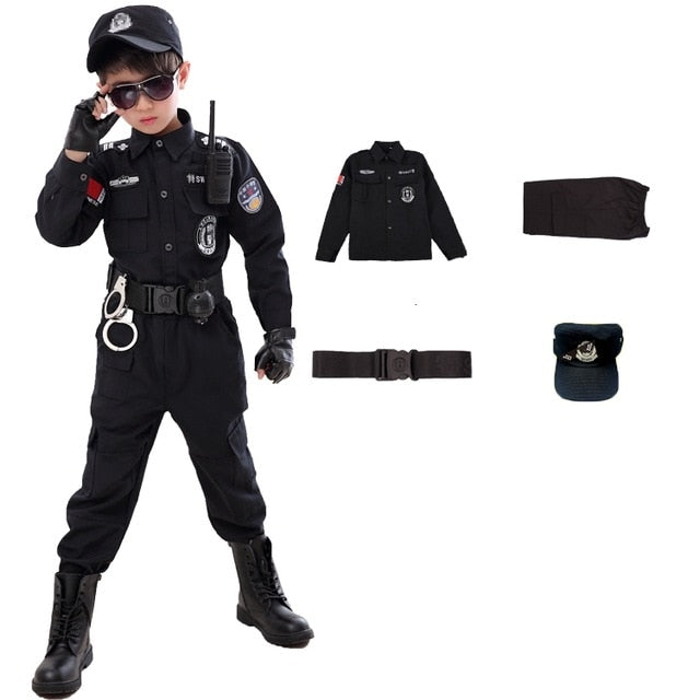 Kostým policajt pre deti (Výpredaj)