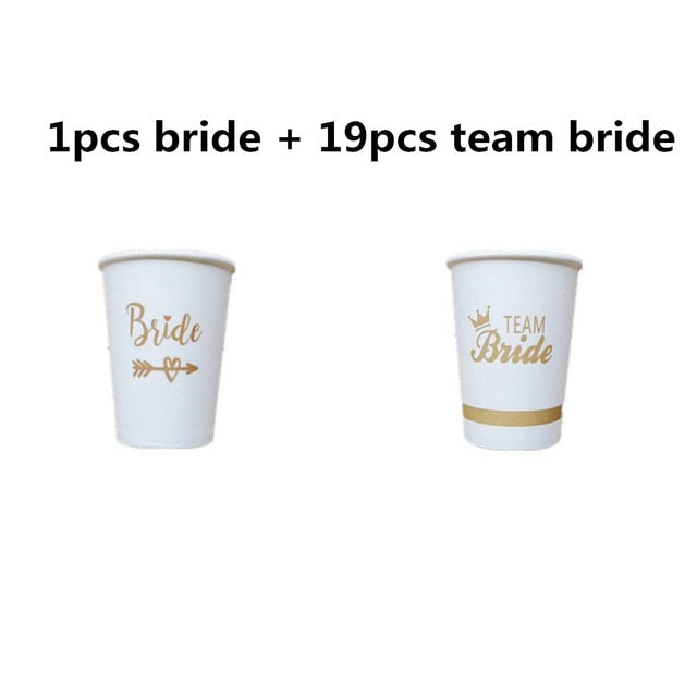 Papierové svadobné poháre