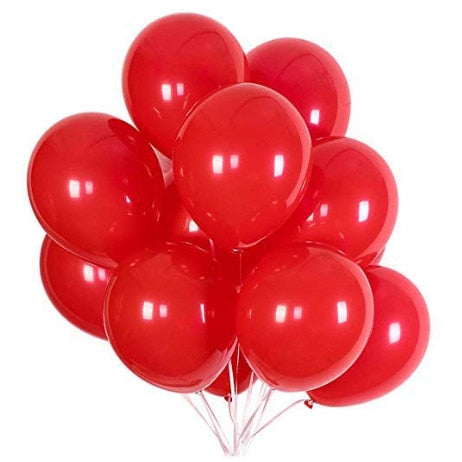 Červené balóny na Valentína