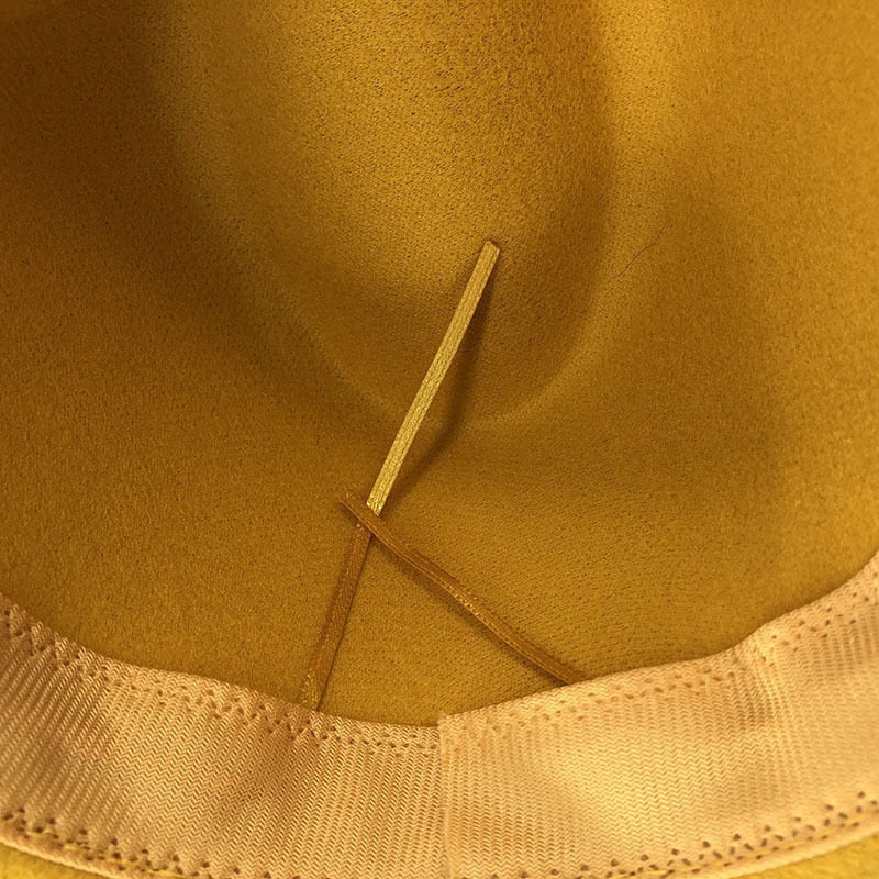Unisex jesenný vlnený klobúk