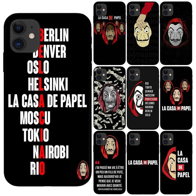 Kryt na iPhone La Casa de papel