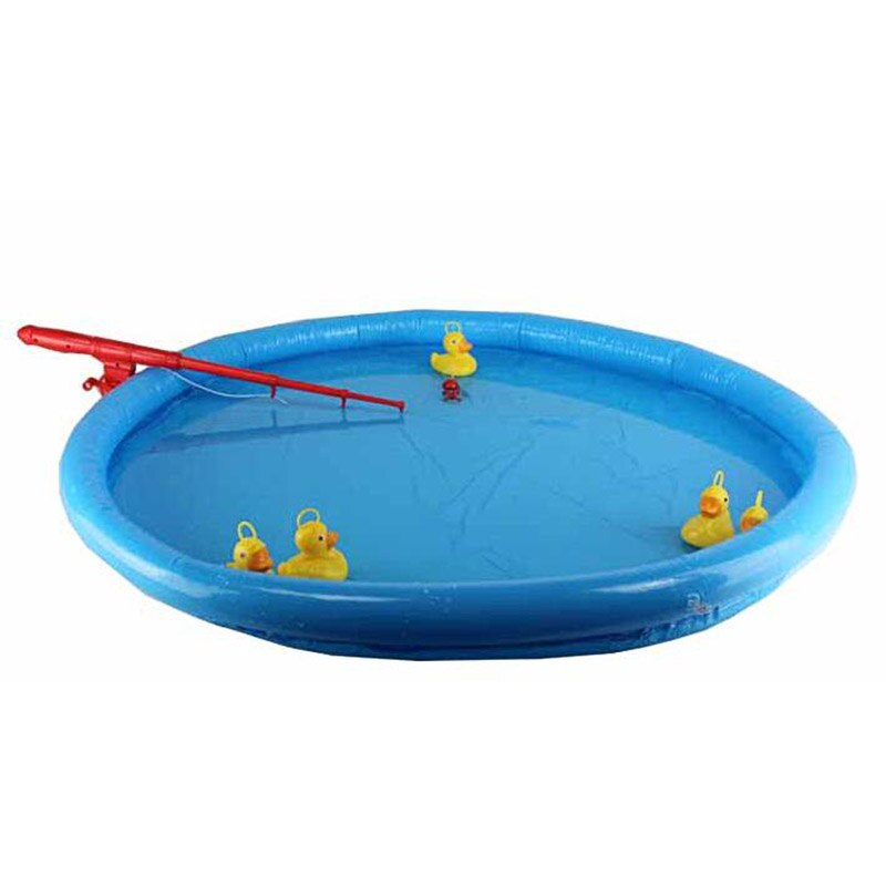 Hra chytanie kačiek v bazéne