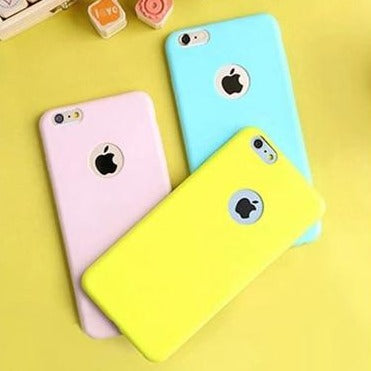 Kryt na iPhone v pastelových farbách