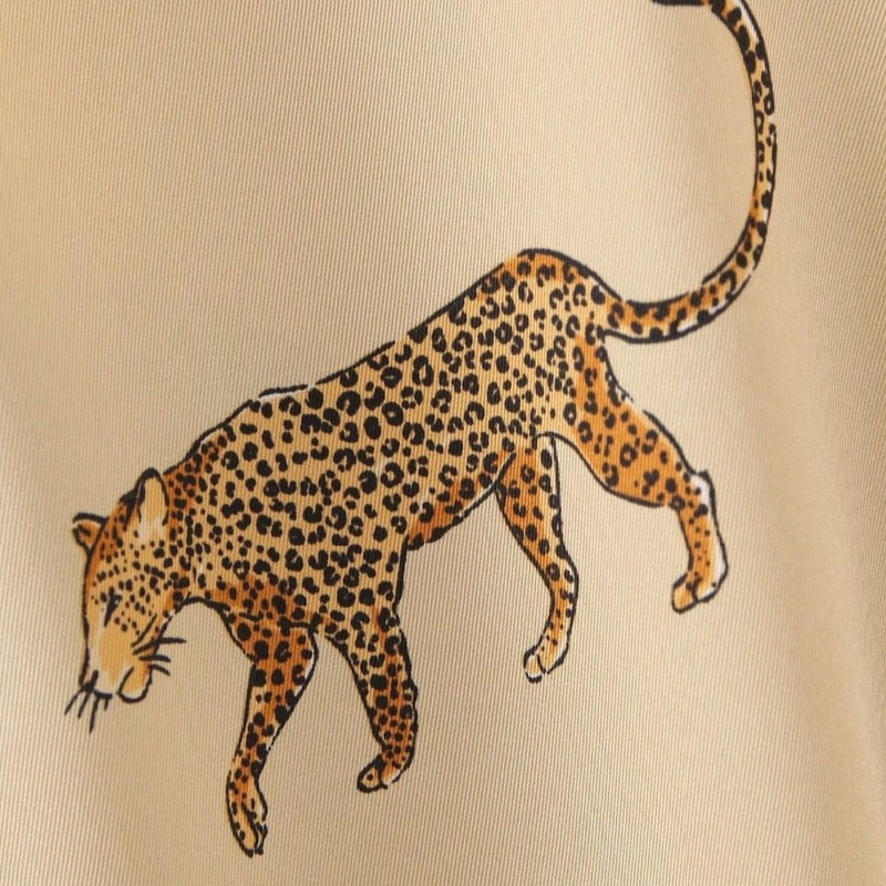 Dámska košeľa s leopardom