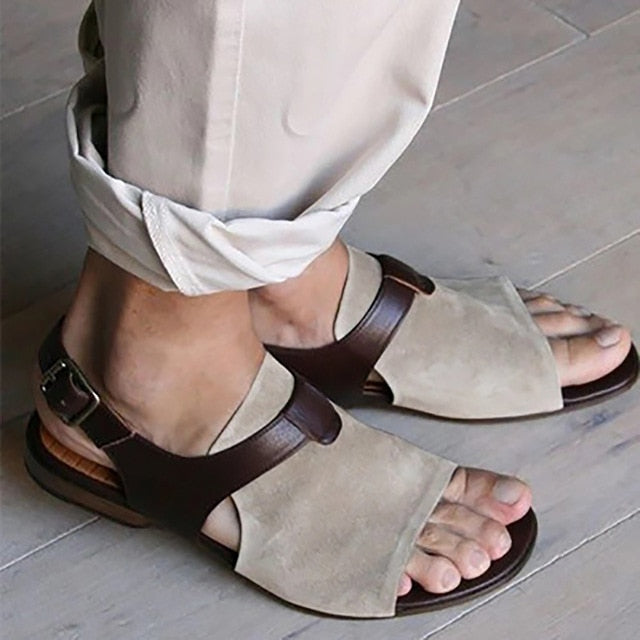 Pánske retro sandále