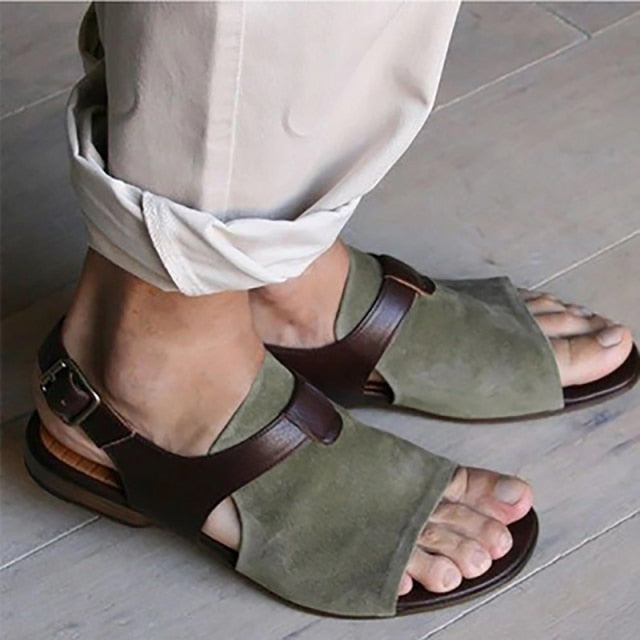 Pánske retro sandále