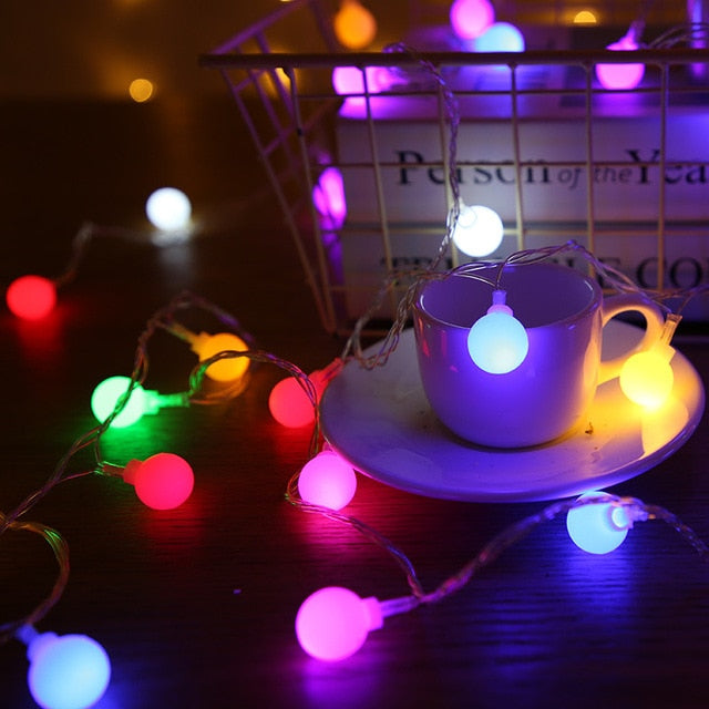 LED reťaz na vianoce