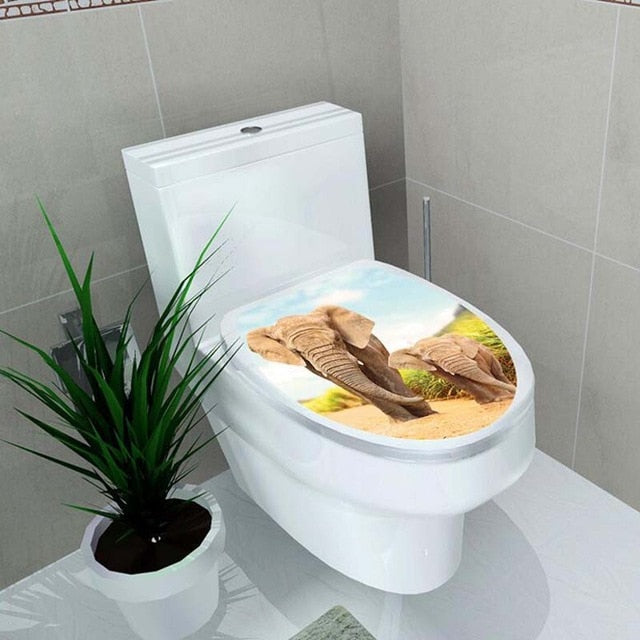 Nálepka na toaletu