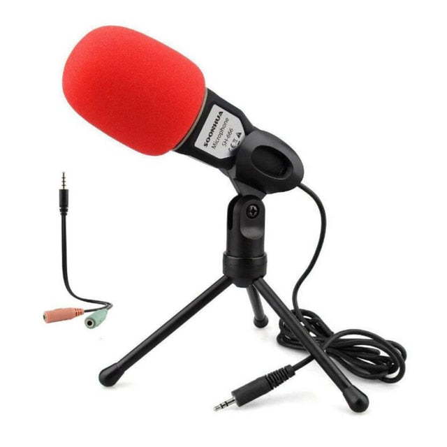 Stolný mikrofón so statívom