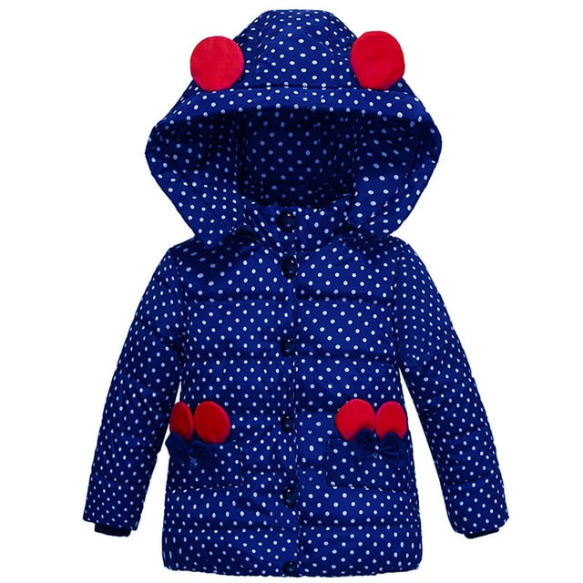 Dievčenská zimná bunda Minnie Mouse