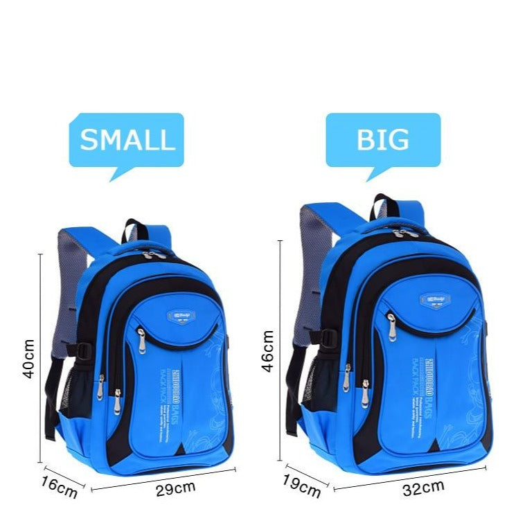 Veľký školský batoh dvojfarebný