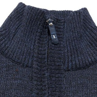 Pánsky sveter so zipsom