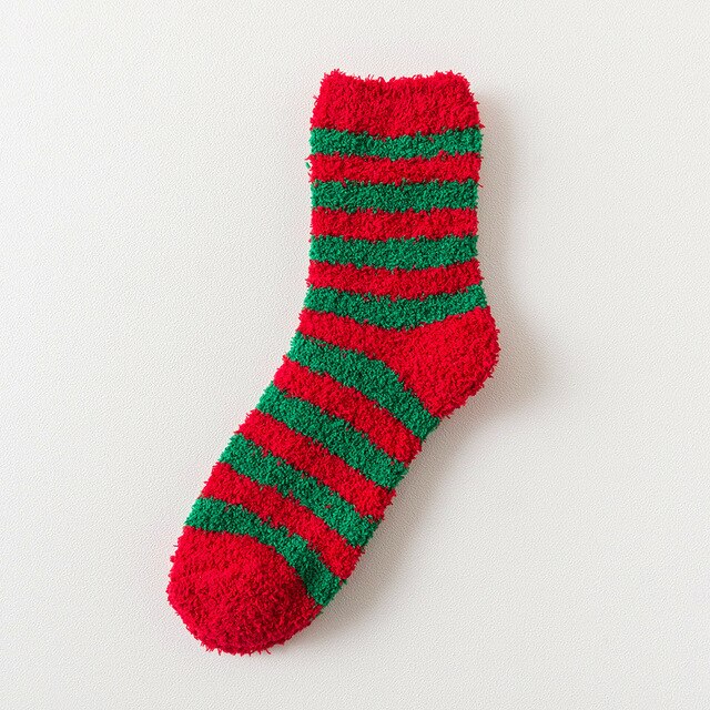 Dámske vianočné teplé ponožky