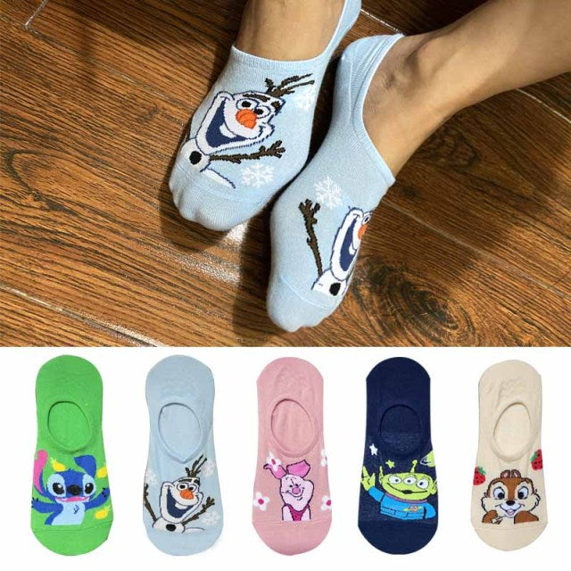 Dámske nízke ponožky s obrázkom